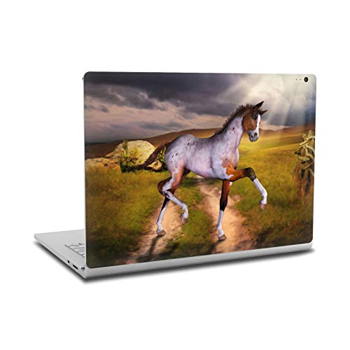 Sticker Surface Book 2 anti-rayure vinyle protecteur chevaux pour ordinateur portable