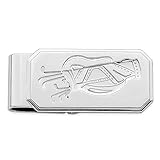 Peso total: 0,2 g. Diamond2deal Kelly Waters - Pinza con bisagra para Bolsa de Golf para Hombre (Peso: 0,2 Gramos)