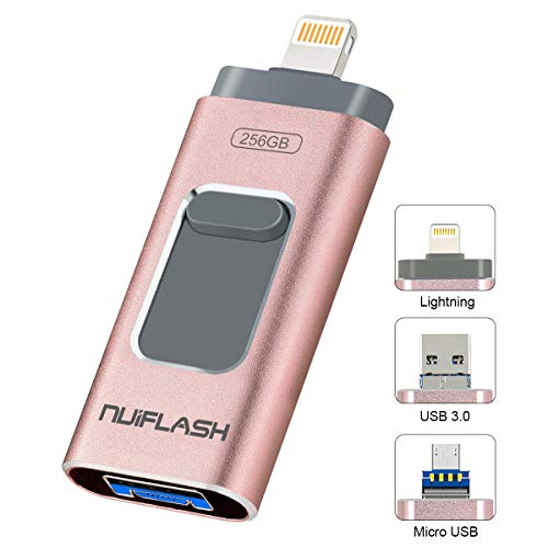 USB Flash Drive for iPhone Photo Stick 256GB USB Memory Stick Thumb Drive