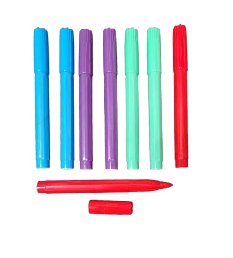Crystals Club Supplies 25 Mixed colour Bingo Markers Felt Marker Bingo Pens