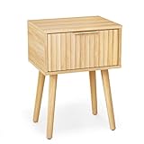 🎨 Pieds en bois massif élégants: Ses quatre pieds fins en bois massif apportent une sensation de légèreté et mettent en valeur le veinage naturel du bois. Ils insufflent une chaleur naturelle aux intérieurs modernes ou rustiques