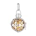 Produktbild Engelsrufer Damen Classic Anhänger M 925er-Sterlingsilber mit goldener Klangkugel Zirkonia ER-09-M