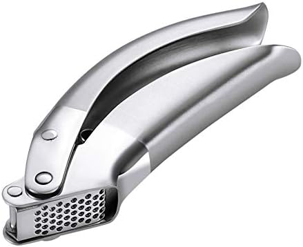 Kitchen Stainless Steel Garlic Press Crusher Home Cooking Vegetables Ginger Squeezer Masher Handheld Mincer Tools