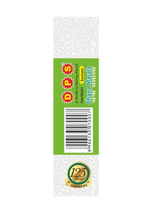 Image of DPS SPICES Chana Masala Spice Blend - 100g - Authentic Indian Flavor for Delicious Dishes (Pack of 3)