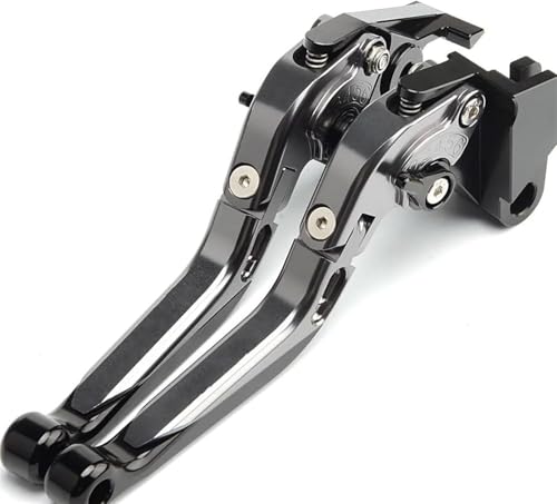 Leviers de frein et d'embrayage réglables finition Titanium pour XV 535