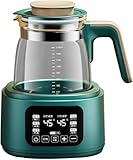 Température constante 72H et utilisation intelligente: Cette bouilloire intelligente maintient l'eau à 45 °C après ébullition et déchloration — parfaite pour s’hydrater la nuit, préparer du lait infantile ou pour les amateurs de thé. Conserve la chaleur jusqu’à 72 heures, idéale à la maison ou au bureau.