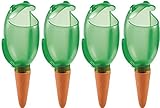Der Wasserspeicher hat folgende Maße: Höhe: 15 cm, Volumen 140 ml, Farbe grün (green)