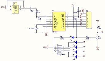 MT8870 DTMF Voice Decoder Module Voice Telephone Module Audio Decoder Voice Dialing Control Module Compatible with Arduino, Raspberry Pi, ARM MCU & More