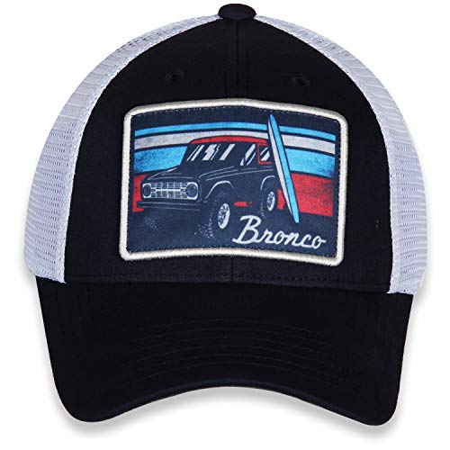 Gorra Snapback Azul y Blanca Bronco Ford miniatura 2