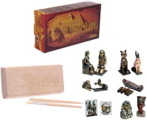 Pucktator Fun Excavation Dig it Out Kit - Egyptian Treasure: Educational Kit for Unisex Children Aged 6-12, Develops Observation Skills, Problem Solving & Critical Thinking