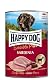 Happy Dog Sensible Pure Sardinia Nassfutter mit Ziege 6x400g
