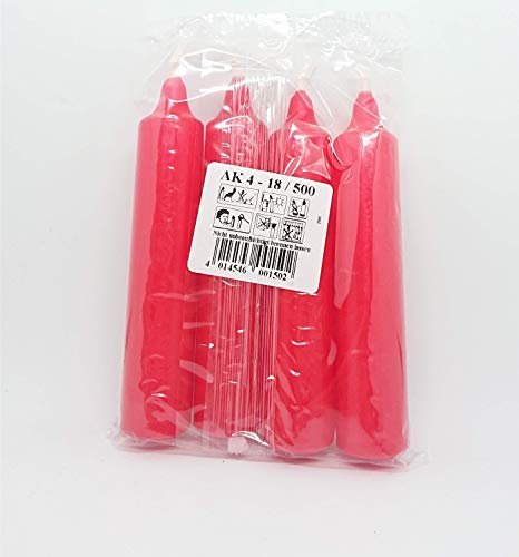 Eberswacher Wachswaren Kerze Weihnachten 4 Stück Rot/gelb/weiß...