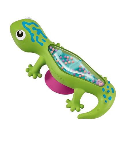 Ravensburger 4870 Play+ Regenmacher: Gecko, Musikinstrument, Mini-Rassel,...