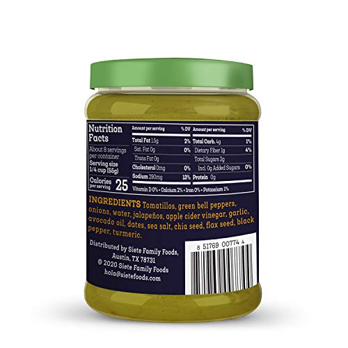 Siete 0851769007744 Family Foods Green Enchilada Sauce thumb #2