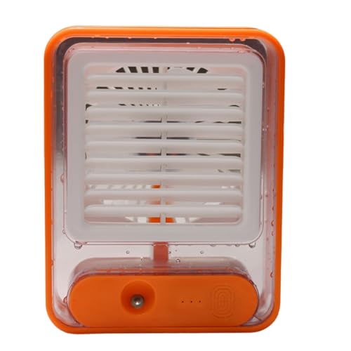Aire acondicionado portátil para refrigeración doméstica, pequeños acondicionadores, ventilador eléctrico de agua para interiores, ventilador de luz nocturna