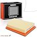 A-Premium Engine Air Filter Compatible with Jeep Cherokee, 2014 2015 2016 2017 2018, Flexible Panel, Replace# 52022378AA
