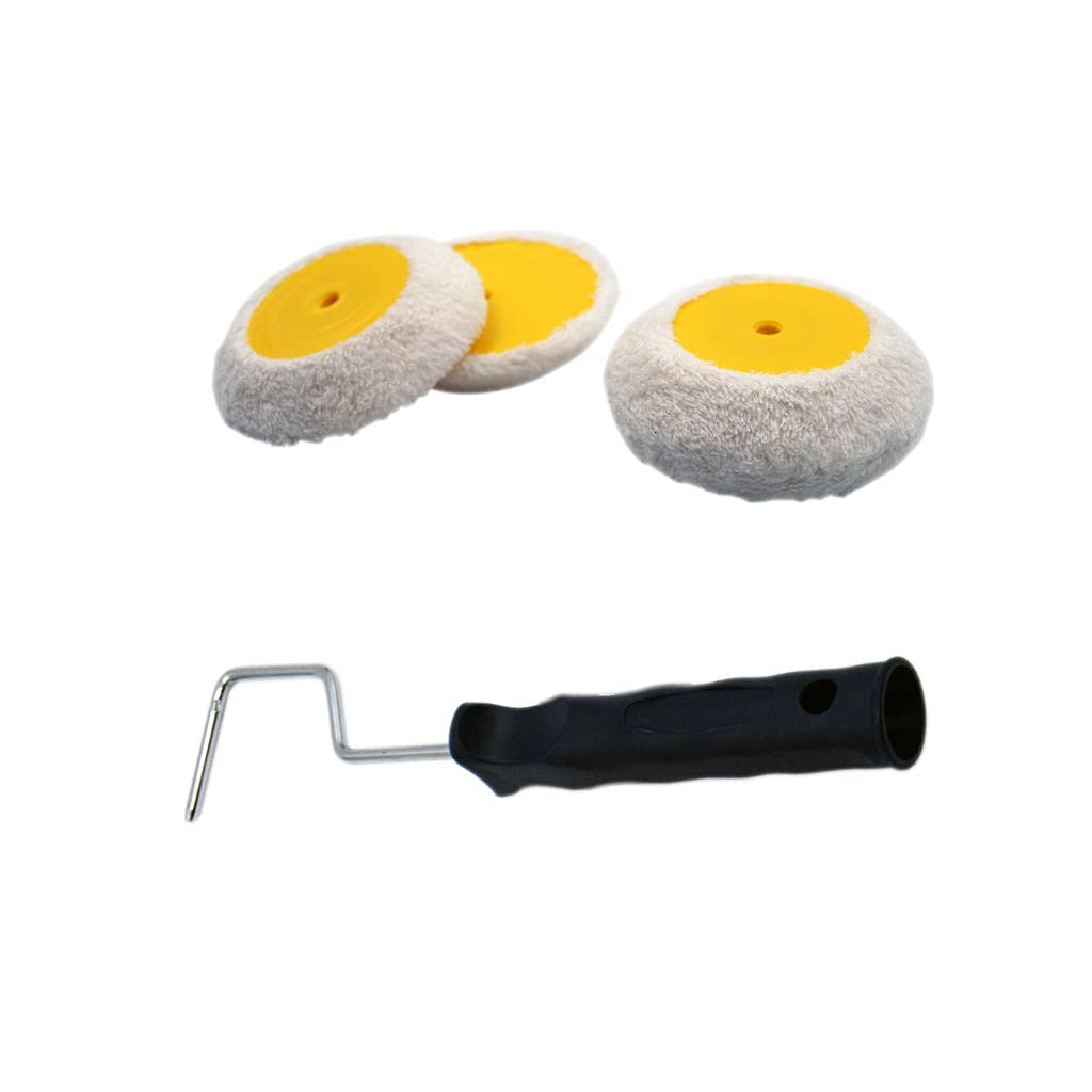 MPLUS DIY Corner Paint Roller Wool Brush Home Wall Decorative Painting