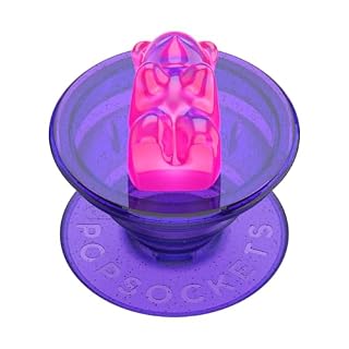 PopSockets Adhesive Phone Grip, Holder- Gummy Bear Purple
