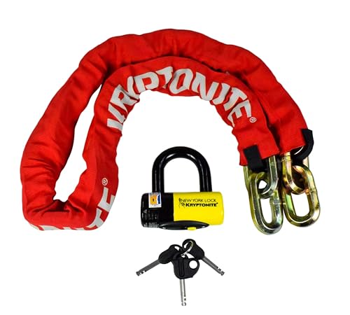 Image of Kryptonite New York Fahgettaboudit Chain 1415 & New York Disc Lock