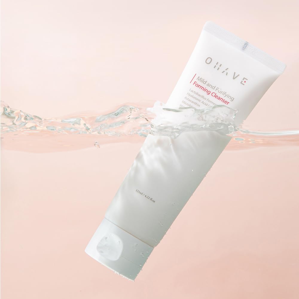 Mild & Purifying Foaming Cleanser, Gentle Vegan Face Wash with Lactobacillus, Natural Botanical Extracts, Hydrating & Soothing, pH-Balanced, 125ml - Image 4