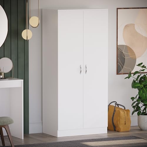 Vida Designs Riano 2 Door Wardrobe, White (2)