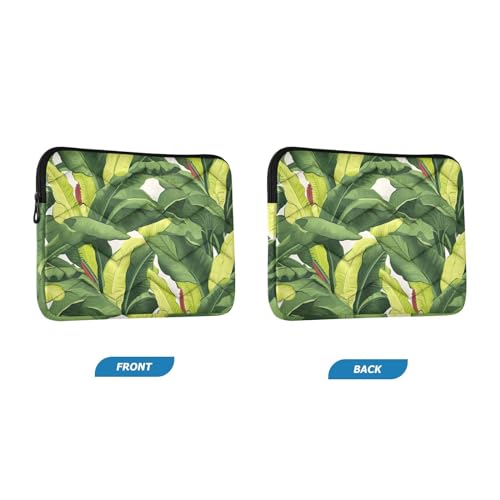 Funda para portátil 13-14 pulgadas Tropical Green Leaves miniatura 2