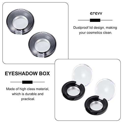 8cs Eye Shadow Blank Empty Blush Case Eyeshadow Case DIY Makeup Empty Eyeshadow Blusher Case Eyeshadow Palette Pans Makeup Brishes Makeup Pallet Mini Box Plastic Travel With Cover