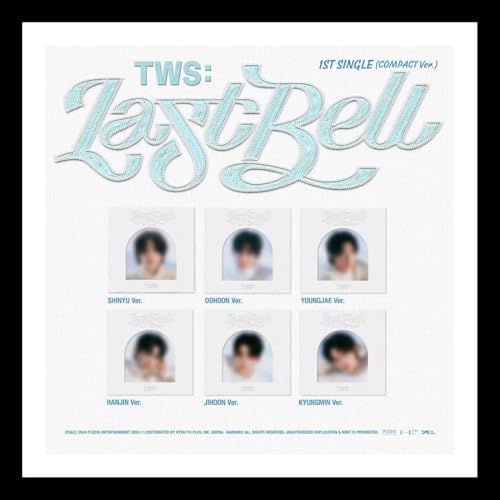 (Compack Ver.) TWS [LAST BELL] (HANJIN Ver+Gift Card) K-POP SEALED