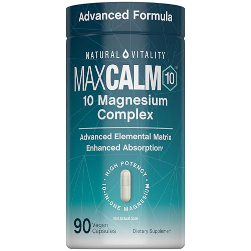 Natural Vitality MaxCalm Magnesium Complex Capsules