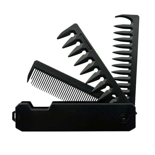 Faltbarer Kamm M&auml;nner/Frauen,Faltbare Bartkamm...