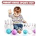 ibasenice 1 Set Bowling Kit Interactive Bowling for Indoor Sports Games Family Fun and Parent Activities Durable Material Includes Pins and Balls for Recreational Play