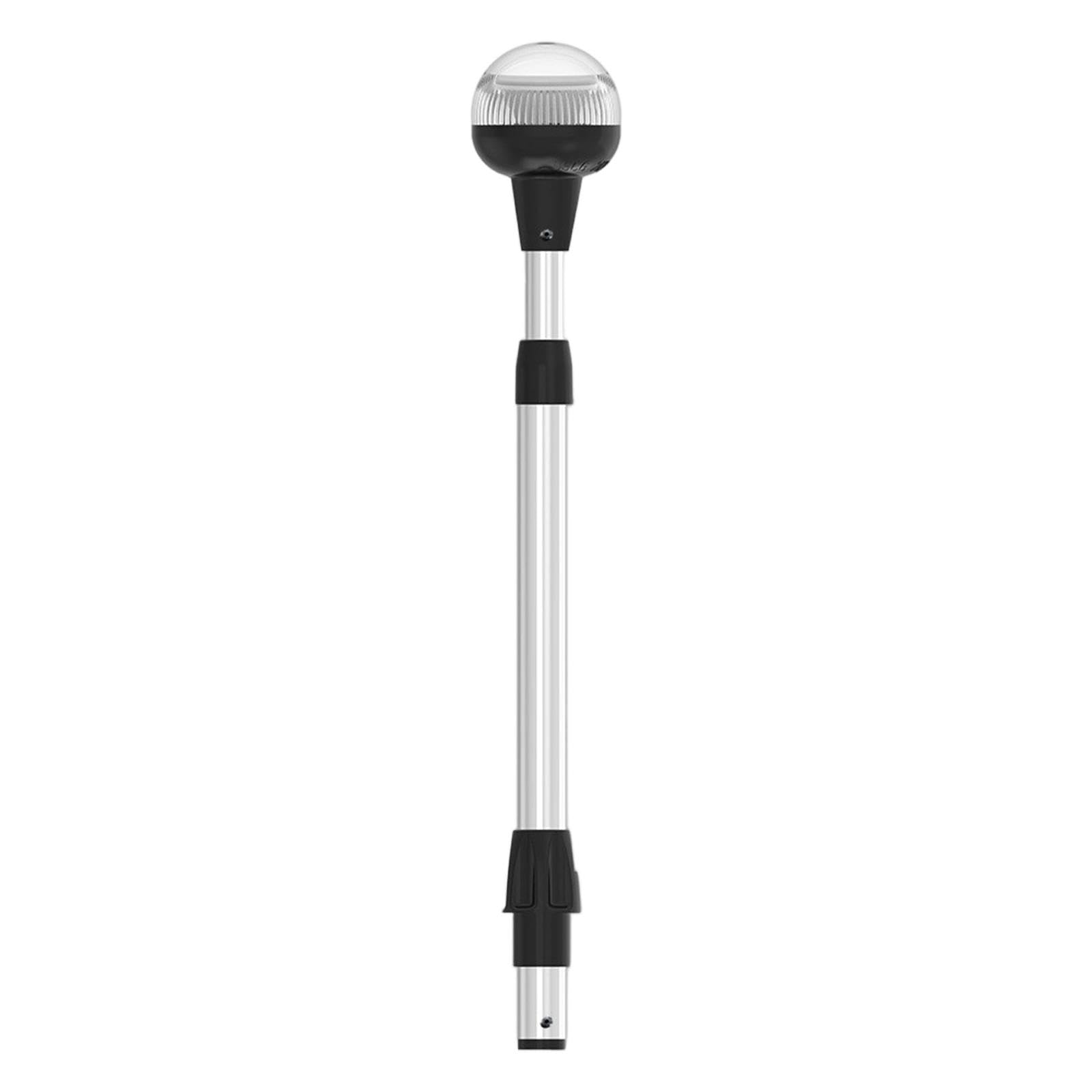 Lampada di Poppa Telescopica Barca con Luce LED Impermeabile Struttura Telescopica Solida visibilità a Adatta Pesca Yacht