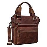 sac a main lucia L'essentiel en un coup d'oeil : environ 26 x 28 x 10 cm | Poids : 800 grammes | Matériau : cuir de vachette | Fabricant : STILORD | Poignée de transport | Compatibilité : convient aux documents DIN A5 et aux tablettes de 9,7 pouces