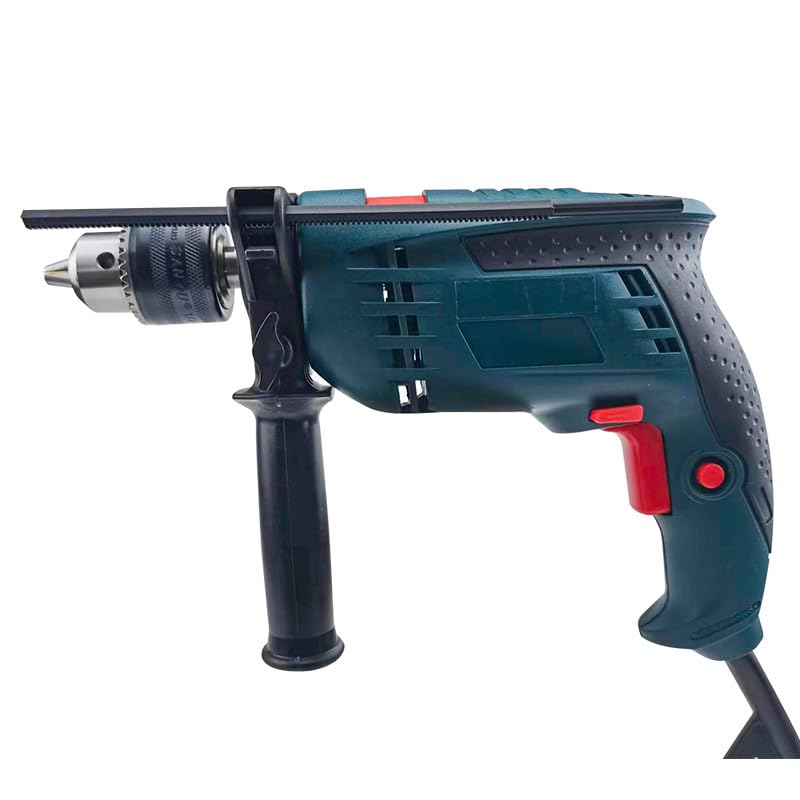 TONGRUN 220V Electric Hammer Drill, 850W Industrial Grade Multi-function Power Tool, Variable Speed, 13MM Chuck for Steel, Concrete, Wood, Plastic
