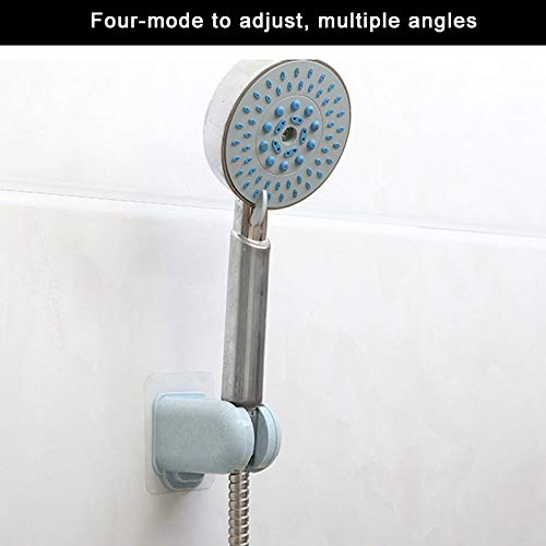 Soporte de ducha ajustable autoadhesivo para un baño cómodo y organizado 5