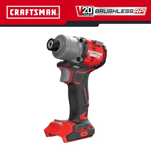 CRAFTSMAN V20 BRUSHLESS RP Cordless 1/4-in. Impact Driver (Tool Only) (CMCF830B) thumbnail 2