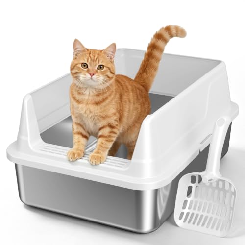Stainless Steel Cat Litter Box