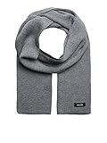 Paquete doble Jack & Jones Jjdna Knit Scarf Noos Bufanda, Grey Melange, One Size para Hombre