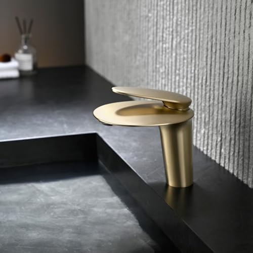 Mitigeur bassin en laiton avec poignée ergonomique pour eau chaude et froide LWX