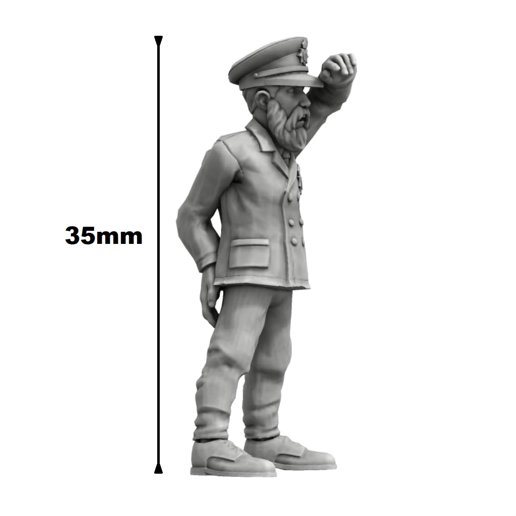 1/48 Scale Model Sailors 1:48 Resin Sailor Figurines for Model Ships Highly Detailed 1/48 Scale Crew for RC & Static Model Boats Premium Quality Miniature Sailors for Dioramas & Maritime Displays - Image 4