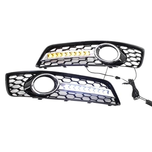 Feu antibrouillard avant inférieur avec grille de calandre DRL Audi A3 8P 09-13