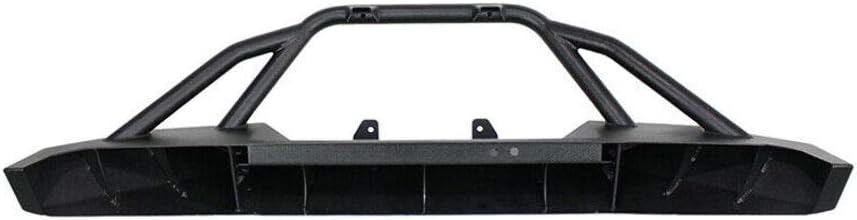 Fishbone Offroad Cherokee XJ Front Winch Bumper W/Grille Guard Bullhead Steel Black Textured Powdercoat