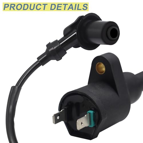 Image of GY6 Racing Ignition Coil with A7TC Spark Plug for 50CC 80CC 90CC 110CC 125CC 150CC Compatible with ATV Motorcycle Moped Scooter Go Kart Pit Dirt Bike