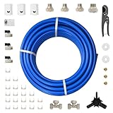 M7500 shop air line kit For RapidAir Maxline 3/4'-Inch Air Compressor Line Kit - 100-Feet