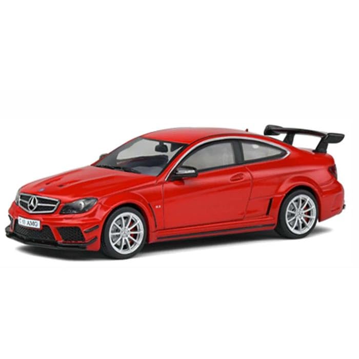 Amazon | ☆ ソリド 1/43 メルセデス C63 AMG ブラックシリーズ レッド