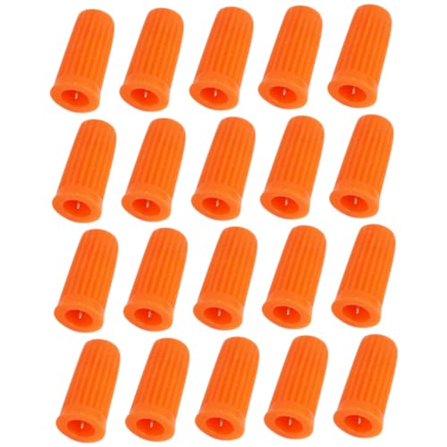 FOMIYES Eyelash Glue Bottle Nozzle Caps 20pcs Glue Bottle Pin Lash Glue Replacement Heads