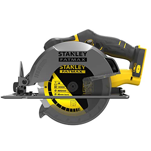 Stanley FatMax 18V Akku-Handkreissäge SFMCS500B (werkzeuglose Schnitttiefen- und Winkeleinstellung bis 50°, mit… – Bild 3