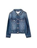  ZIPPY Cazadora Vaquera ZY Chaqueta, Azul (Medium Blue Denim 2565), 4 años (Tamaño del Fabricante:3/4) para Niñas