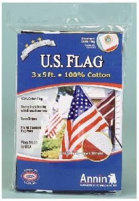 ANNIN FLAGMAKERS 001124R 3x5 Cott Repl Flag