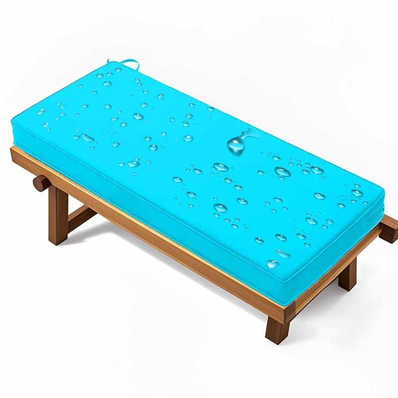 YWQJL Cojines para Bancos De Exterior,Terraza Waterproof Removable Cover,Cojines Sofa Exterior Jardin Colchoneta Banco Jardin Fijación para Columpio De Jardín(5,79 * 38 * 5cm)